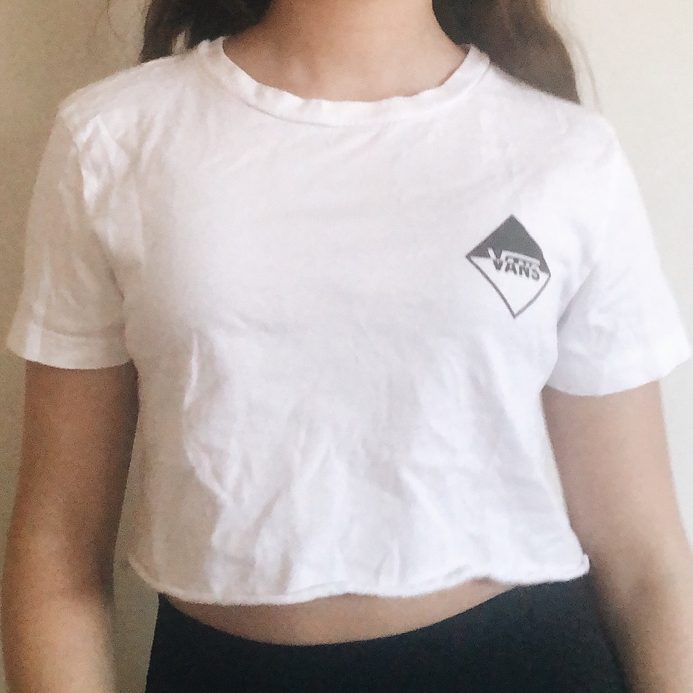 vans crop top